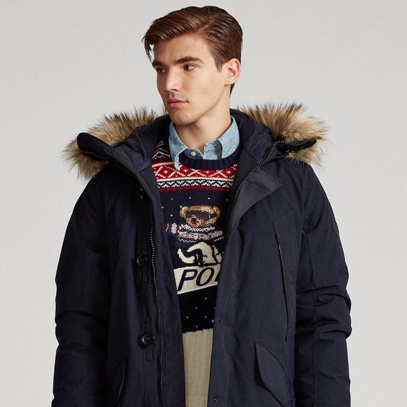 Polo Ralph Lauren Faux Fur-Trim Down Parka - Picture 1 of 12